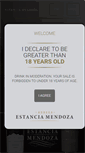 Mobile Screenshot of estanciamendoza.com.ar