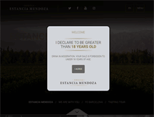 Tablet Screenshot of estanciamendoza.com.ar
